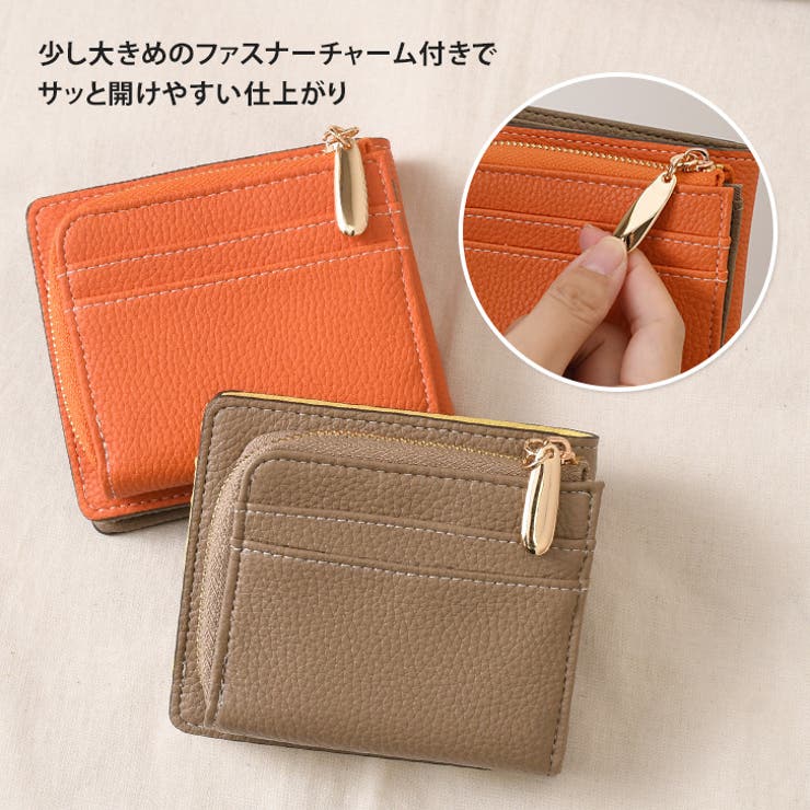 二つ折り財布 レディース ウォレット[品番：JOKW0015712]｜REAL
