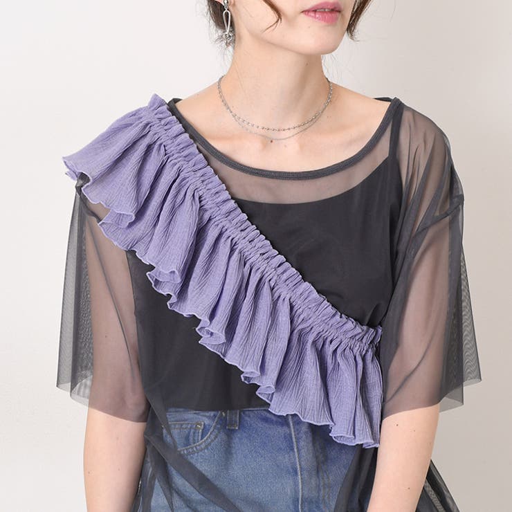 付け襟 つけ襟 フリル[品番：JOKW0015716]｜REAL STYLE（リアル