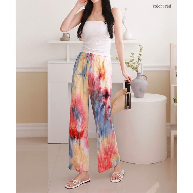 ワイドパンツ レディース タイダイ柄 | REAL STYLE | 詳細画像13 