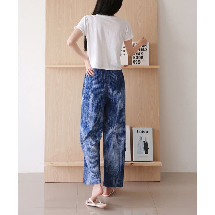 ワイドパンツ レディース タイダイ柄 | REAL STYLE | 詳細画像17 