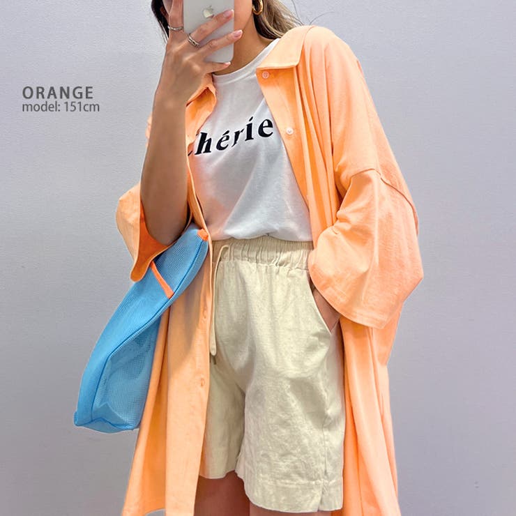 ロングシャツ レディース カットソー[品番：JOKW0015761]｜REAL