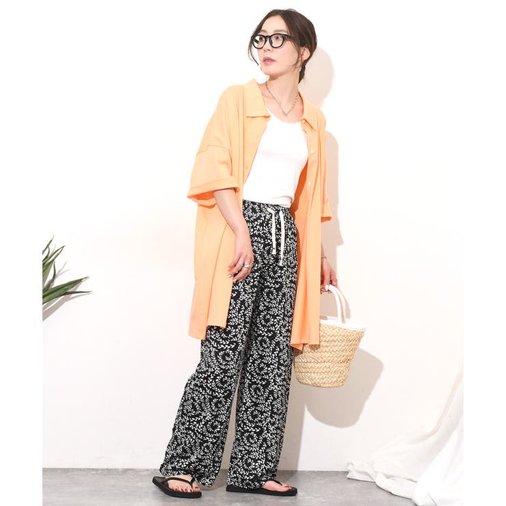 ワイドパンツ レディース 夏[品番：JOKW0015768]｜REAL STYLE