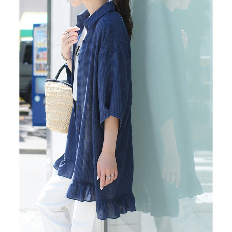 シアーシャツ レディース 半袖 | REAL STYLE | 詳細画像14 