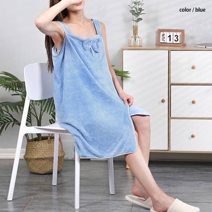 【T-ポイント5倍】 バスラップ タオル STYLE ワンピース[品番：JOKW0013210]｜REAL タオル