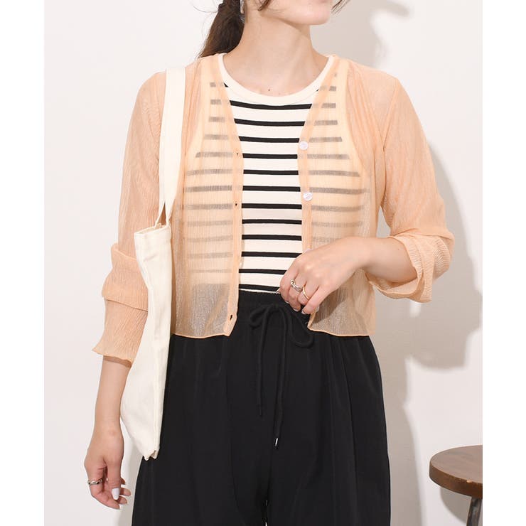 68▢NADA. リバーシブルカーディガン TS0326-7 カーディガン レディース 夏[品番：JOKW0015857]｜REAL STYLE