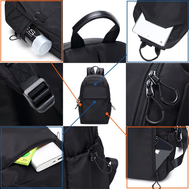 バックパック・リュック [NICEGHOSTCLUB]FFATS FRILL RUCKSACK_GREY(NG2FSUAB42A) リュック メンズ レディース[品番：JOKW0015869]｜REAL STYLE