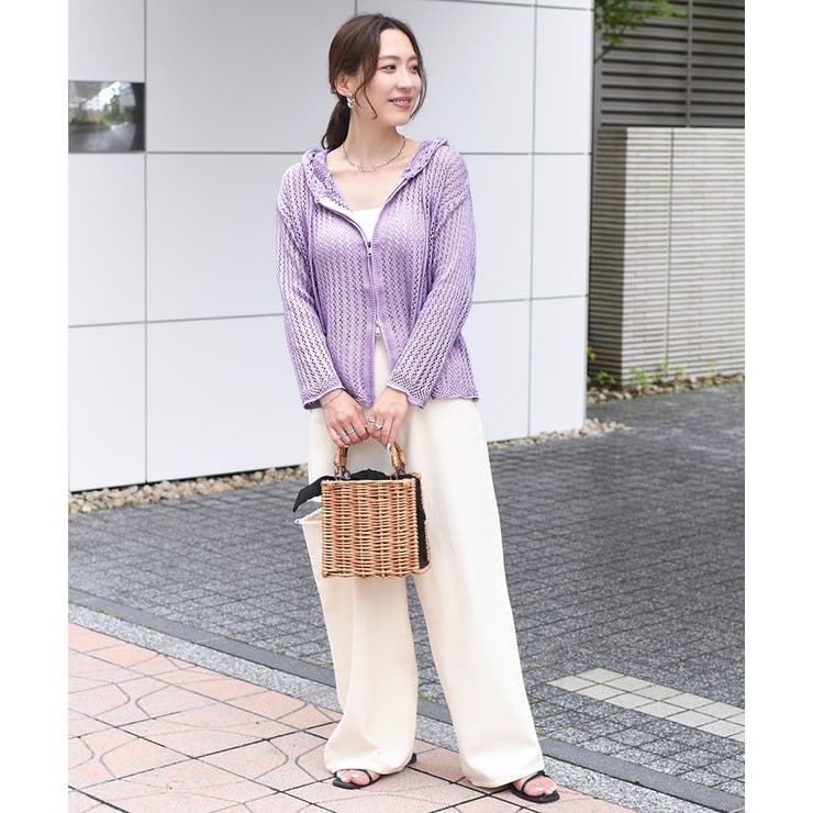 ニット レディース パーカー | REAL STYLE | 詳細画像4 