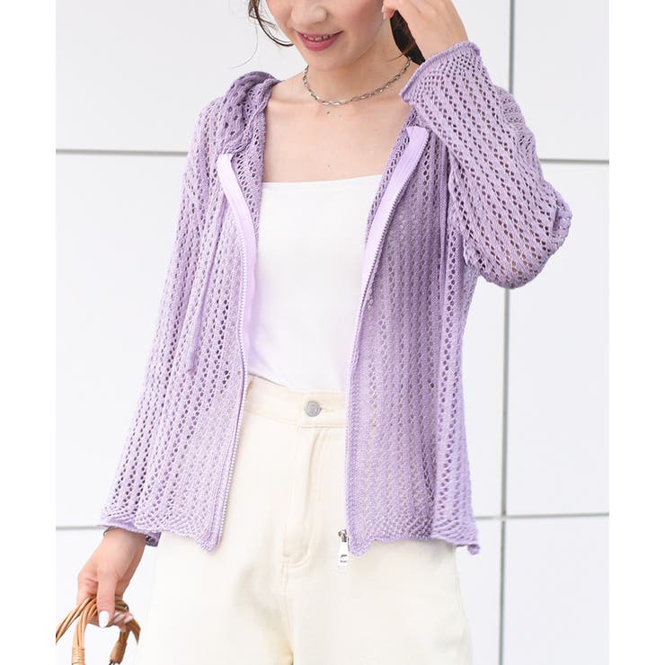 ニット レディース パーカー | REAL STYLE | 詳細画像5 