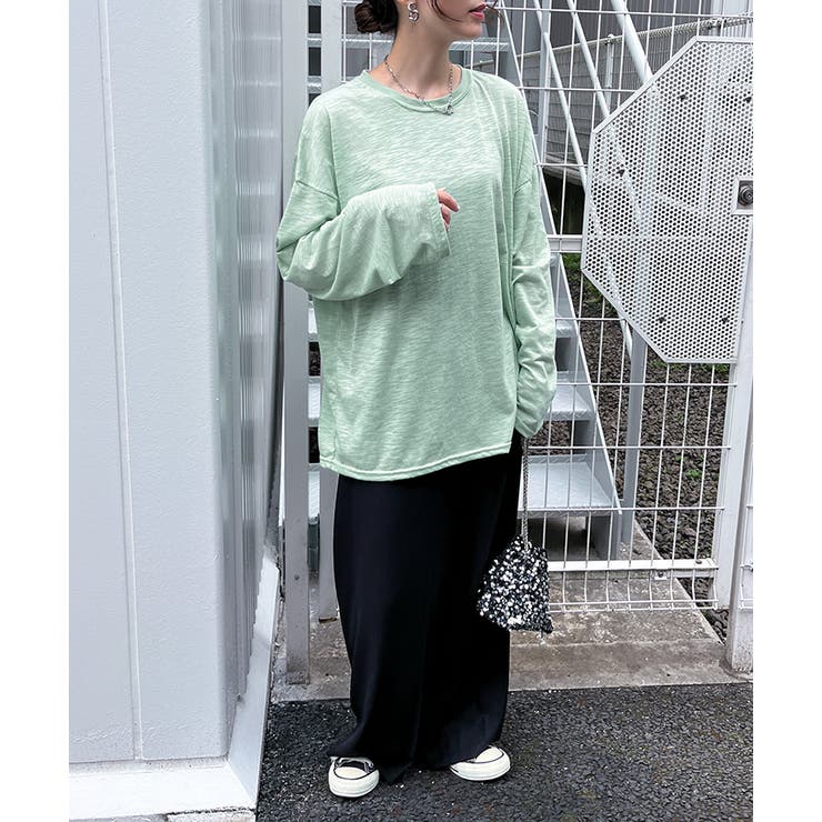カットソー レディース 長袖 | REAL STYLE | 詳細画像8 