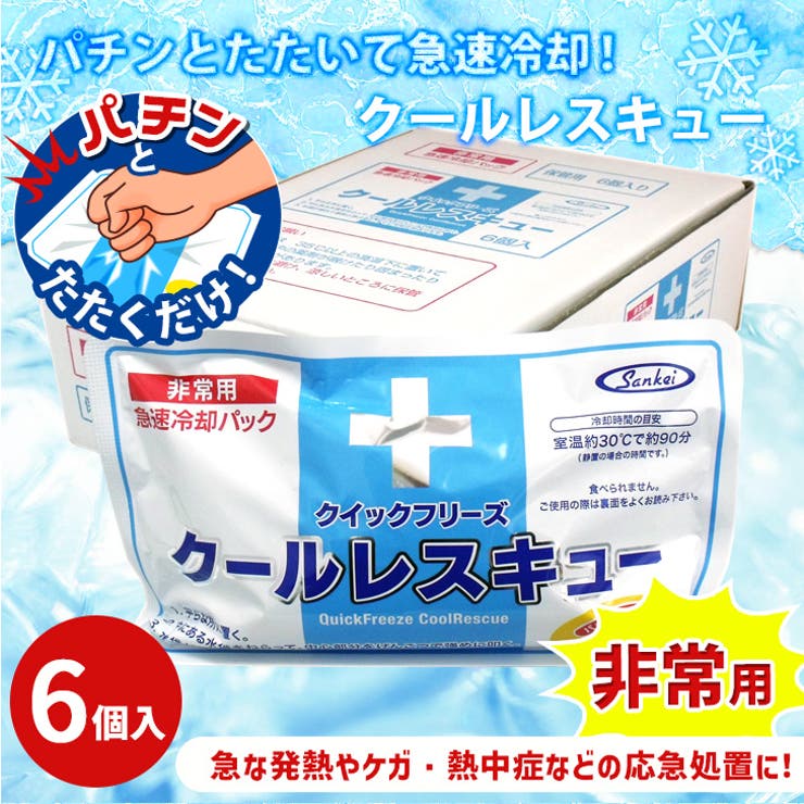 急速冷却パック 保冷剤 6個入り | REAL STYLE | 詳細画像3 