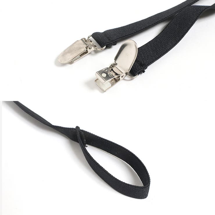 【ANDMARY】サイドガーターベルベットトップス 楽天市場】ガーター ベルト 2本 セット サスペンダー 幅2cm 黒