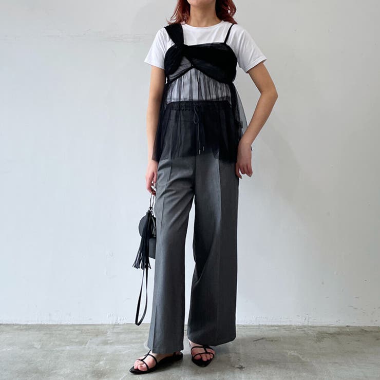 キャミソール チュール レディース | REAL STYLE | 詳細画像4 