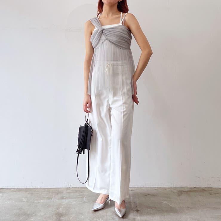 キャミソール チュール レディース | REAL STYLE | 詳細画像6 