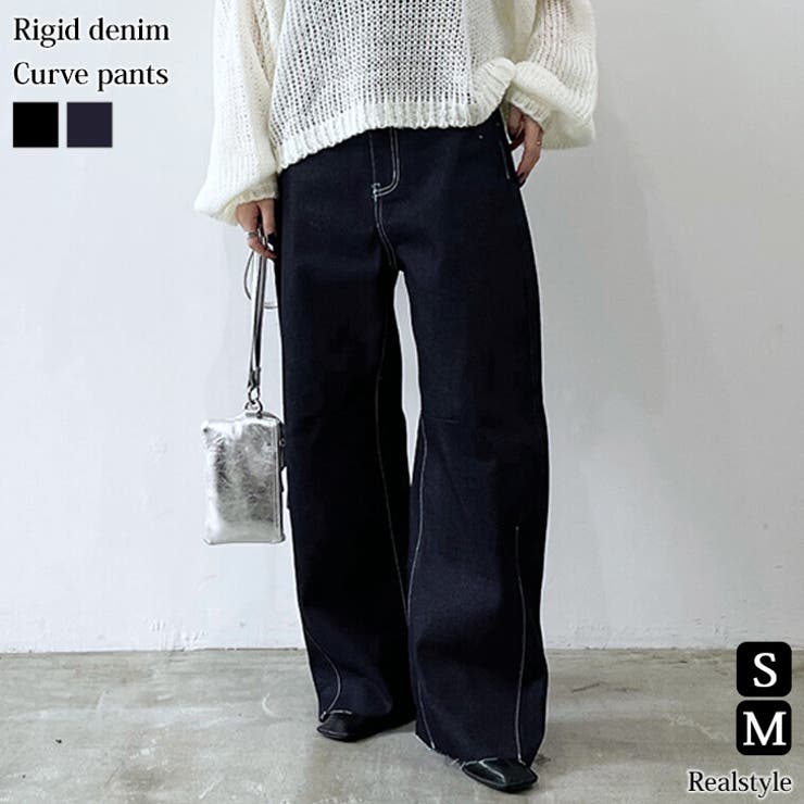 デニムパンツ レディース ワイド[品番：JOKW0016039]｜REAL STYLE（リアルスタイル）のレディース ファッション通販｜SHOPLIST（ショップリスト）