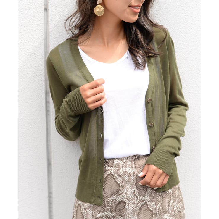 カーディガン 夏 薄手 | REAL STYLE | 詳細画像9 