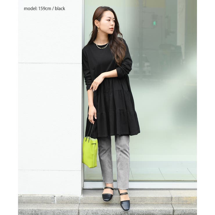 チュニック 長袖 かわいい[品番：JOKW0009513]｜REAL STYLE