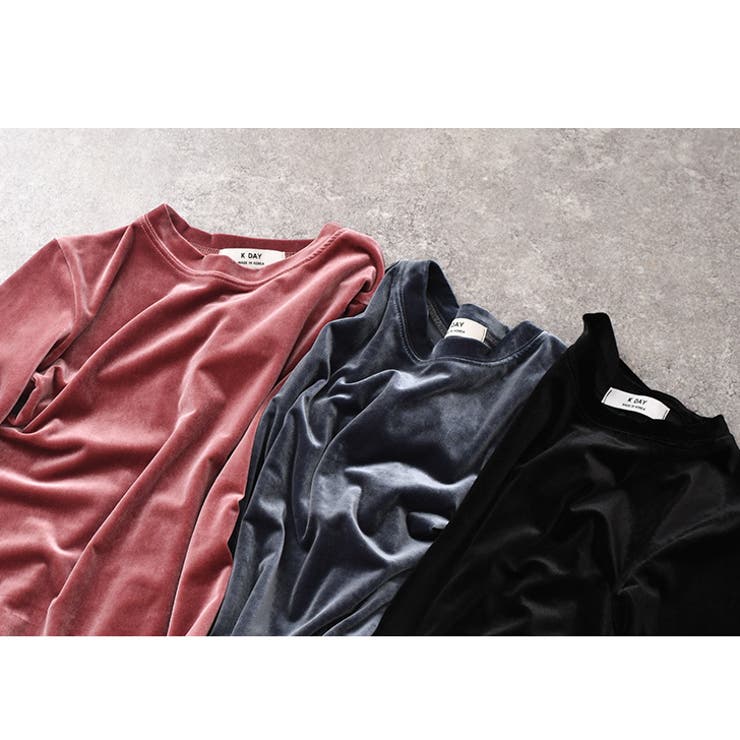 ベロア トップス レディース[品番：JOKW0016136]｜REAL STYLE