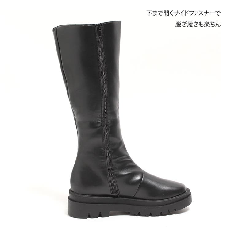 powber ロングブーツ　黒　Sサイズ Amazon.co.jp: サイハイロングブーツ ポインテッドトゥ