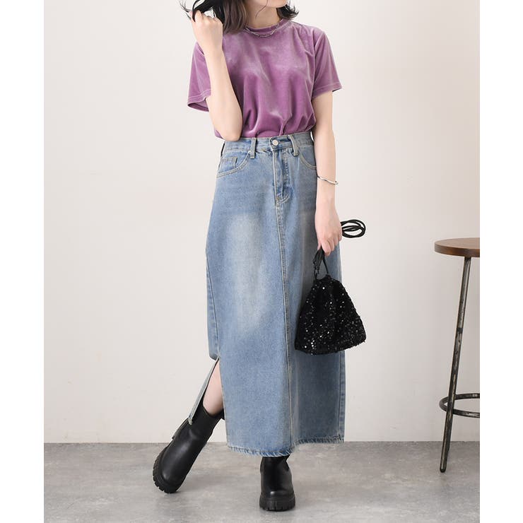 ベロア トップス レディース[品番：JOKW0016193]｜REAL STYLE