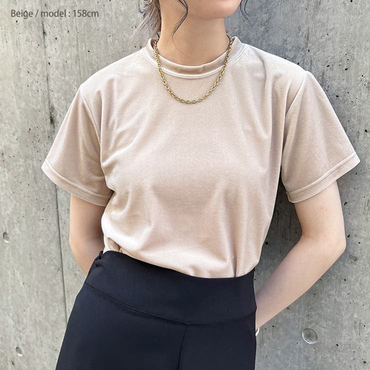 満点の ベロア トップス STYLE レディース[品番：JOKW0016193]｜REAL トップス