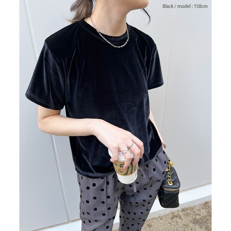 ベロア トップス レディース[品番：JOKW0016193]｜REAL STYLE（リアル