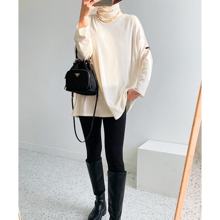 カットソー レディース 裏起毛 | REAL STYLE | 詳細画像6 