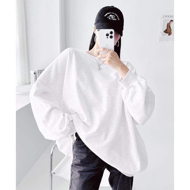 スウェット レディース 長袖[品番：JOKW0016693]｜REAL STYLE（リアル