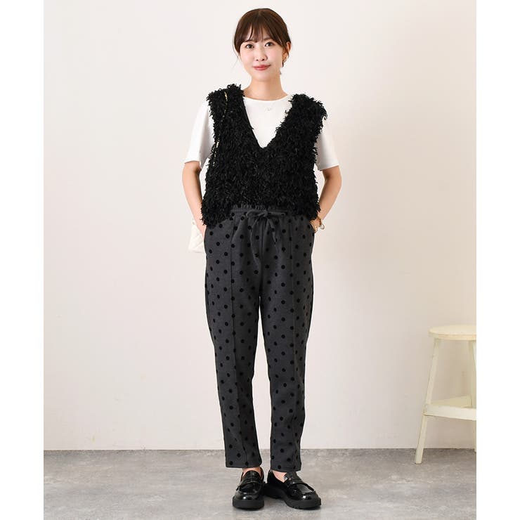 テーパードパンツ レディース 起毛 | REAL STYLE | 詳細画像7 
