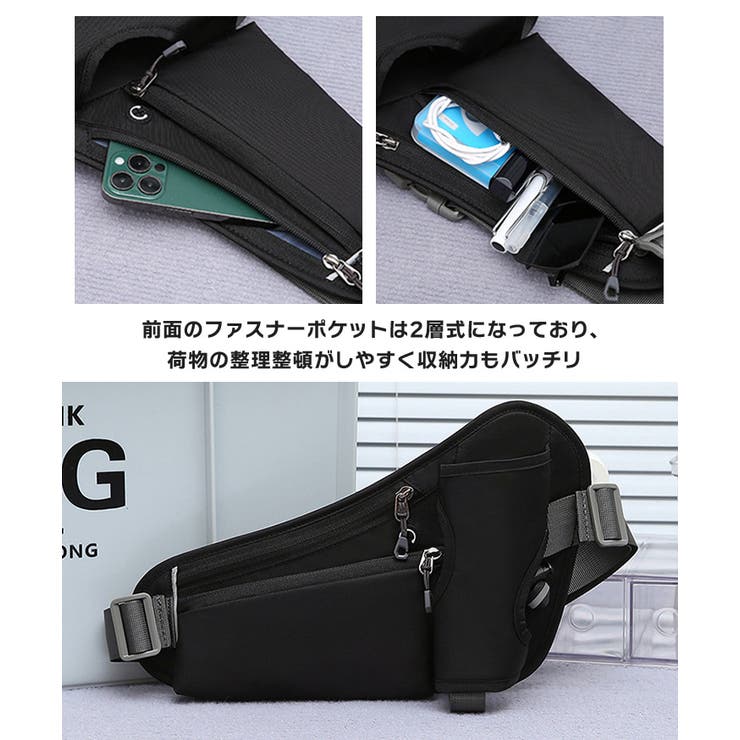 ウエストポーチ ボディバッグ ショルダーバッグ[品番