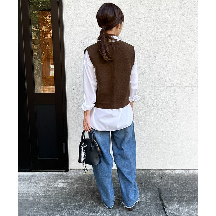 ニット ベスト レディース | REAL STYLE | 詳細画像6 