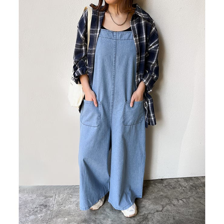 オーバーオール デニム レディース | REAL STYLE | 詳細画像8 