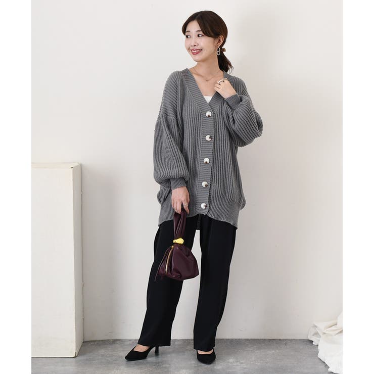 カーディガン レディース ニット[品番：JOKW0017853]｜REAL STYLE