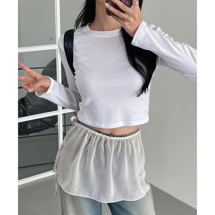 カットソー レディース 長袖 | REAL STYLE | 詳細画像7 