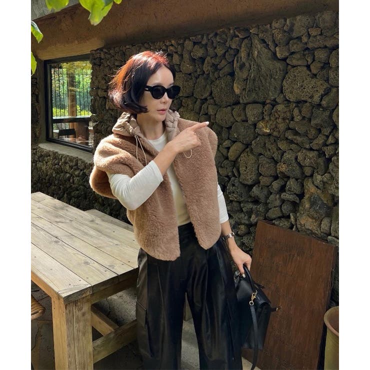 エコファーベスト フリースベスト ジャケット | REAL STYLE | 詳細画像6 