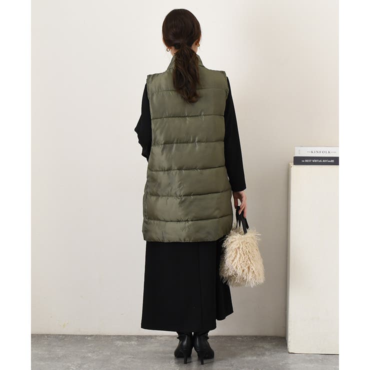 キルティングベスト レディース 秋冬 | REAL STYLE | 詳細画像12 