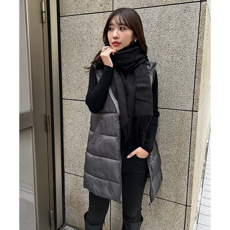 キルティングベスト レディース 秋冬 | REAL STYLE | 詳細画像15 