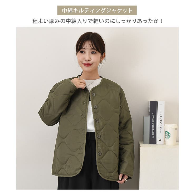 ジャケット レディース キルティング | REAL STYLE | 詳細画像3 