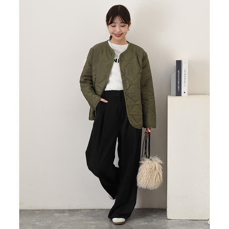 ジャケット レディース キルティング | REAL STYLE | 詳細画像6 