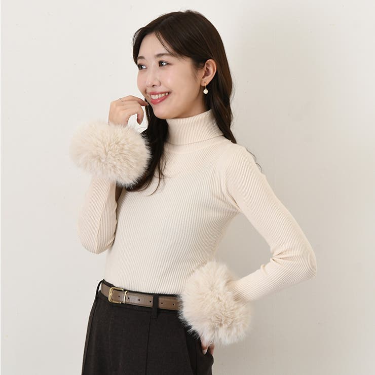 ファーカフス 付け袖 つけ袖 | REAL STYLE | 詳細画像12 