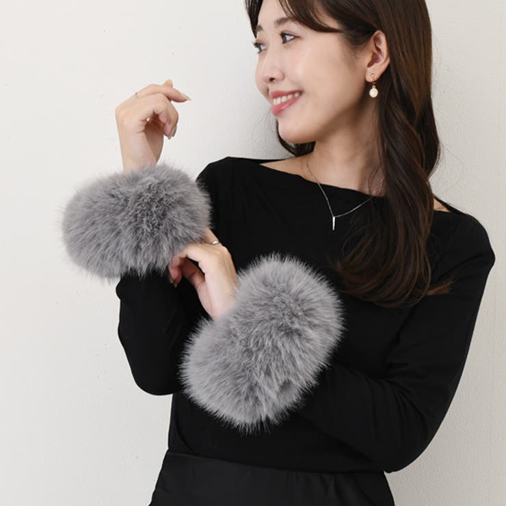 ファーカフス 付け袖 つけ袖 | REAL STYLE | 詳細画像4 