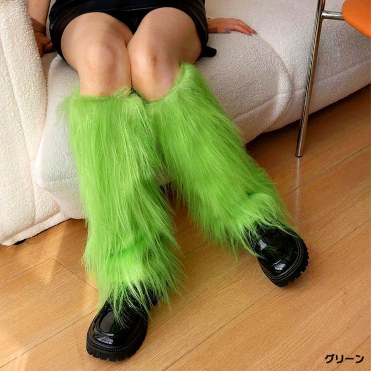レッグウォーマー レッグカバー 毛皮 | REAL STYLE | 詳細画像13 