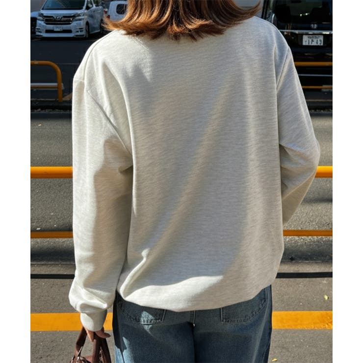 ライトスウェット レディース 長袖 | REAL STYLE | 詳細画像6 