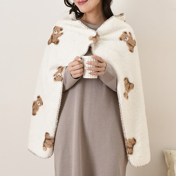 ブランケット おしゃれ ひざ掛け[品番：JOKW0018076]｜REAL STYLE