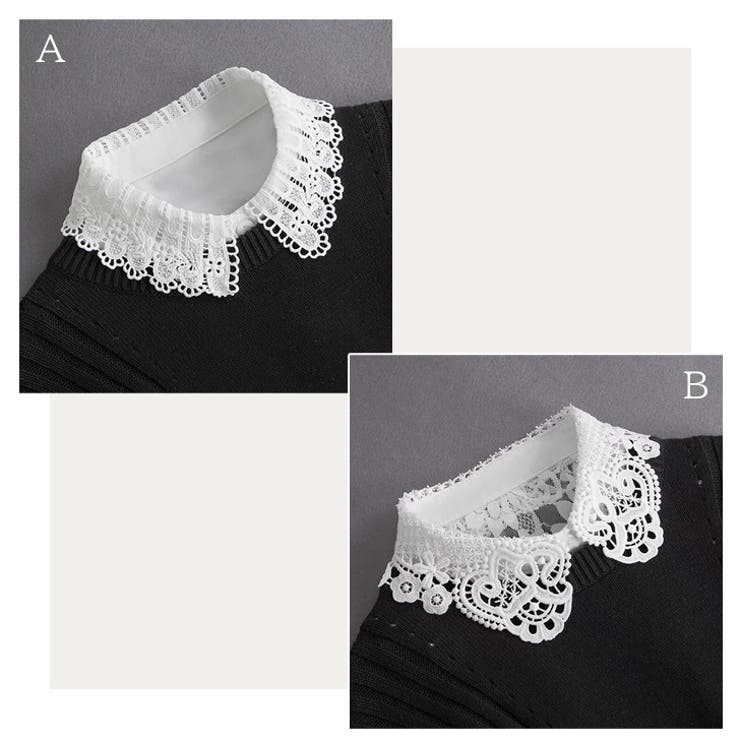 つけ襟 レース レディース | REAL STYLE | 詳細画像10 