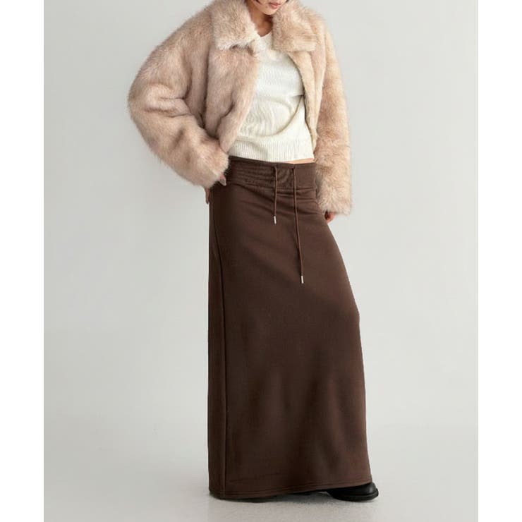 スウェットスカート レディース ロング | REAL STYLE | 詳細画像5 