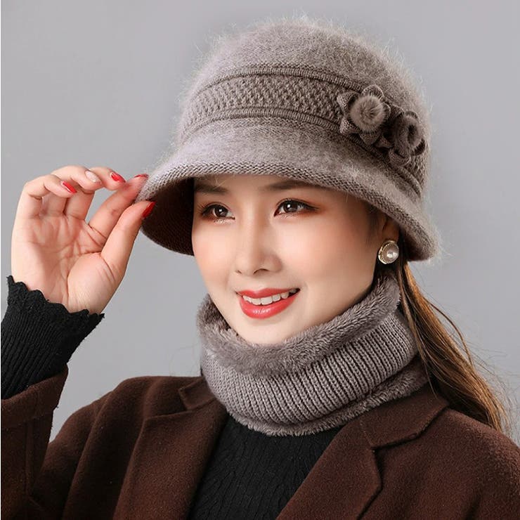 ニット帽 ネックウォーマー レディース | REAL STYLE | 詳細画像10 