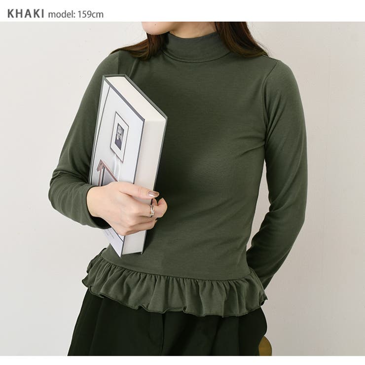 カットソー レディース 裾フリル | REAL STYLE | 詳細画像9 