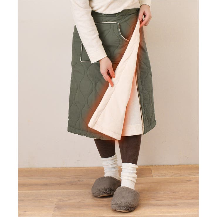 巻きスカート 防寒 レディース | REAL STYLE | 詳細画像6 