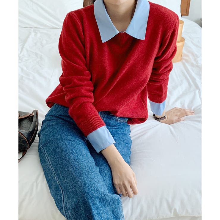 ニット セーター シャツ | REAL STYLE | 詳細画像5 