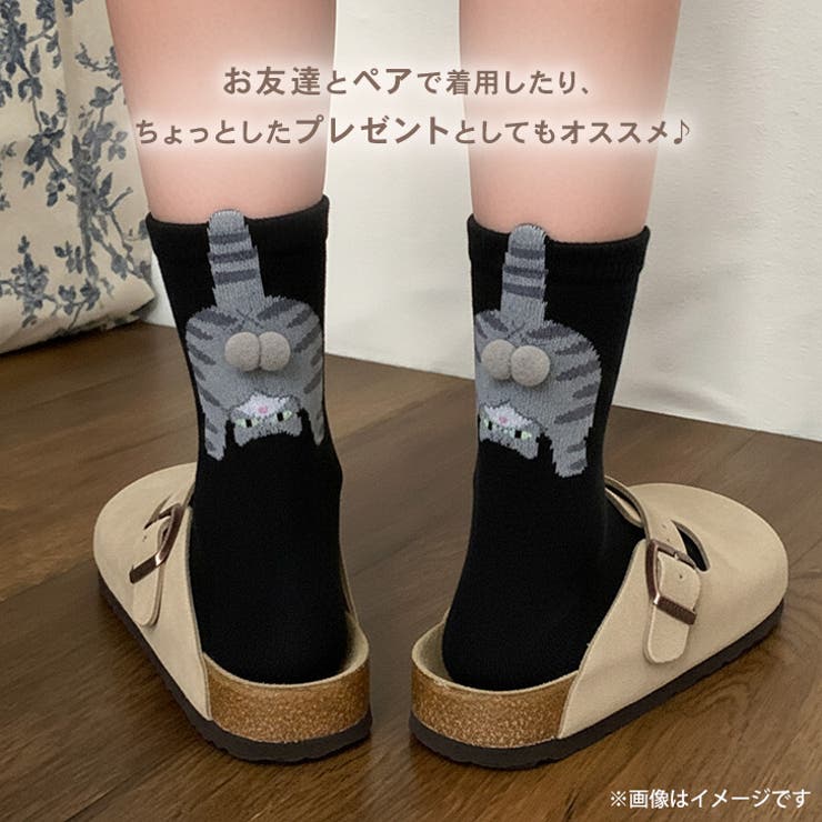 靴下 クルーソックス レディース | REAL STYLE | 詳細画像10 